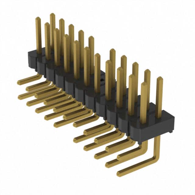 HTSW-111-08-G-D-RA-012 CONN HEADER R/A 22POS 2.54MM