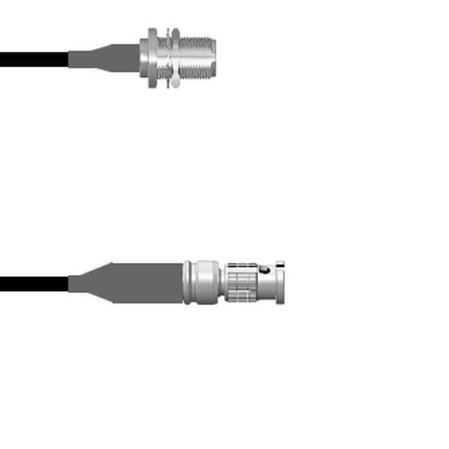 Q-2300X000D060i CBL ASY HD-BNC TO N PLG TO JK 5'