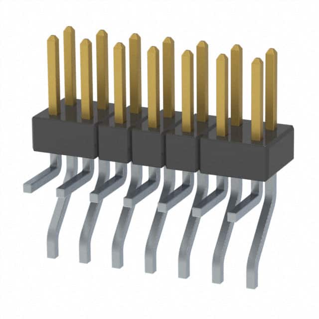 MMT-107-02-F-MT CONN HEADER SMD R/A 14POS 2MM