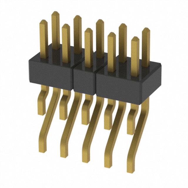 MMT-105-01-L-DH-A CONN HEADER SMD R/A 10POS 2MM