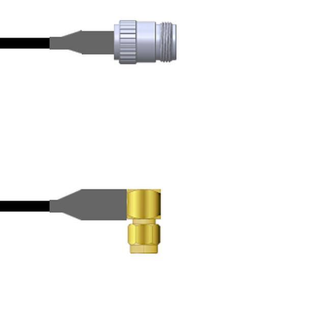 Q-27039000M002M CBL ASSY SMA-N PLUG TO JACK 2M