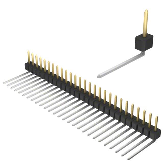 PBC27SBEN CONN HEADER R/A 27POS 2.54MM