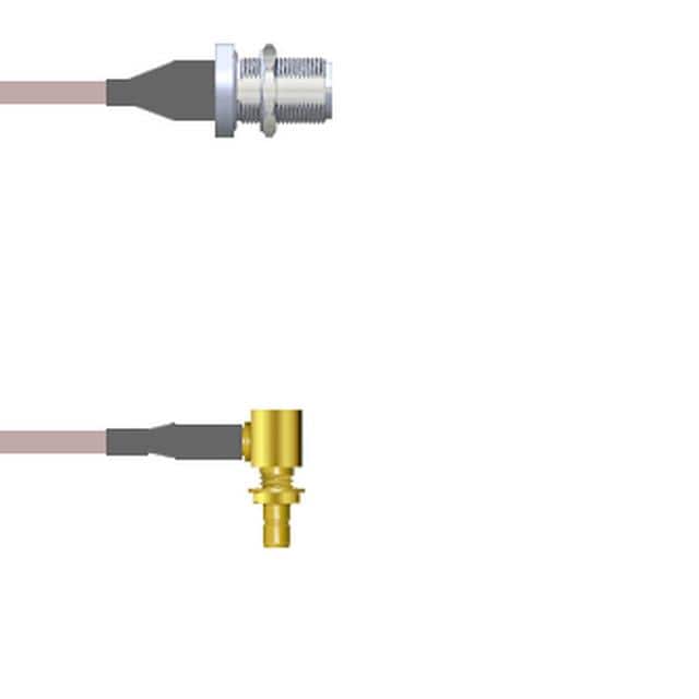 Q-1U03H0005.25M CBL ASSY SMB-N JACK RG316 9.843"