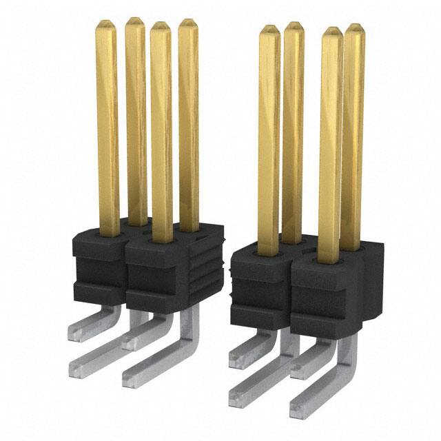 10007607-802-36LF CONN HEADER R/A 36POS 2.54MM