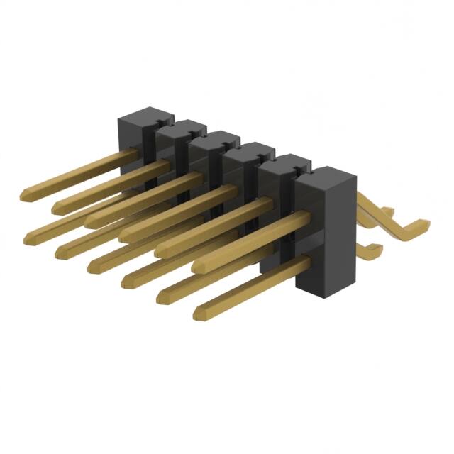 TSM-106-02-L-DH-K CONN HEADER SMD R/A 12POS 2.54MM