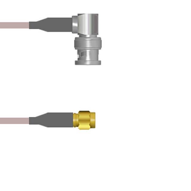 Q-0F03F000H060i CBL ASSY BNC-SMA PLUG RG142 5'