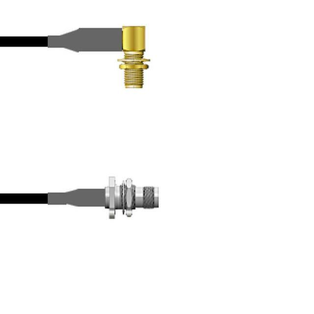 Q-2R04K0008.75M SMA-RJB/TNC-SJ RG58 0.75M