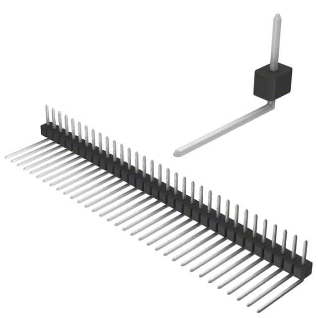 PEC33SBEN CONN HEADER R/A 33POS 2.54MM