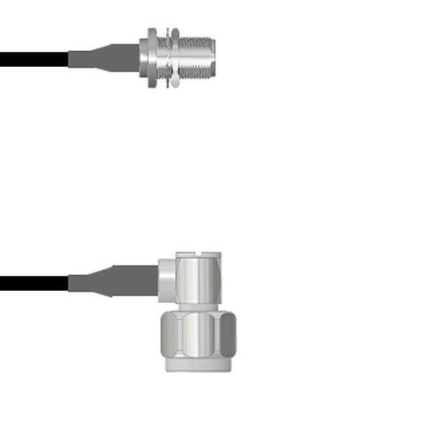 Q-2302E000D048i CBL ASSY N-TYPE JACK TO PLUG 4'