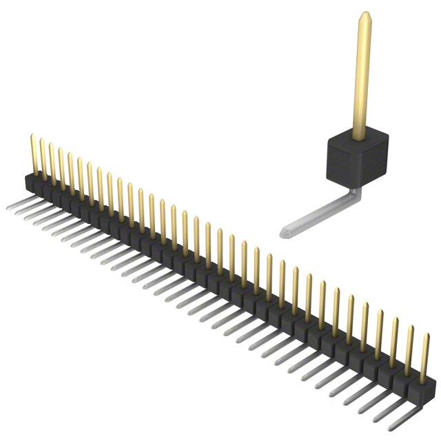 PBC34SGBN CONN HEADER R/A 34POS 2.54MM