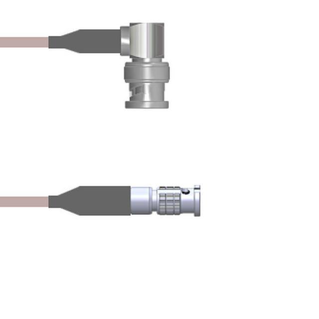 Q-0F00Y000H1.5M CBL ASY BNC-HD-BNC PL RG142 1.5M