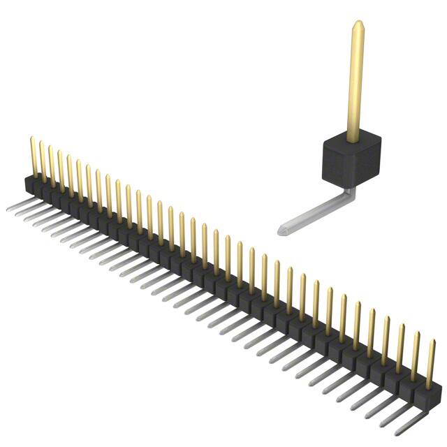 PBC35SGBN CONN HEADER R/A 35POS 2.54MM
