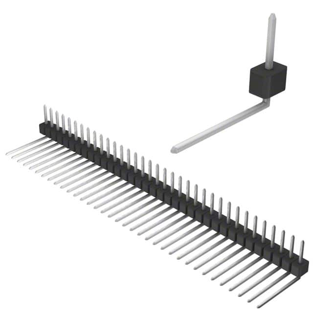 PEC35SBEN CONN HEADER R/A 35POS 2.54MM