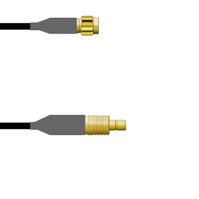 Q-3D03P00080.5M SMA-SP/SMB-SJ RG58 0.5M