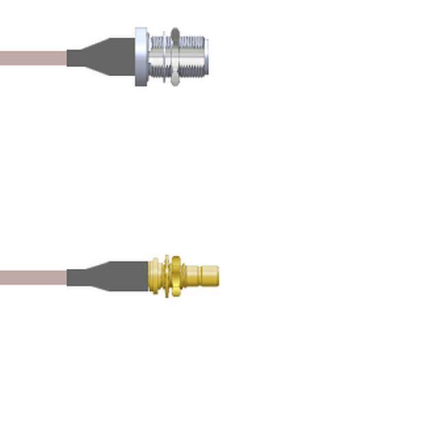 Q-2203O000R003i CBL ASSY SMB-N JACK RG316 DB 3"
