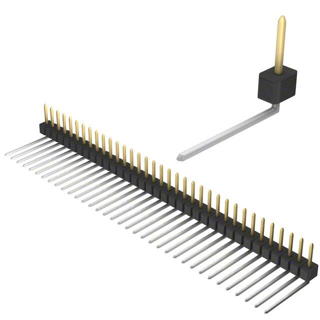PBC35SBEN CONN HEADER R/A 35POS 2.54MM