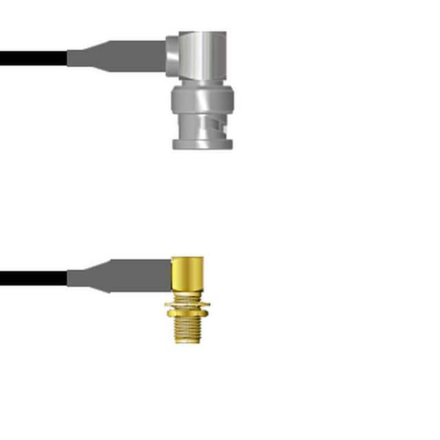 Q-0E02R0008012i CBL ASY BNC-SMA P-J RG58 12"