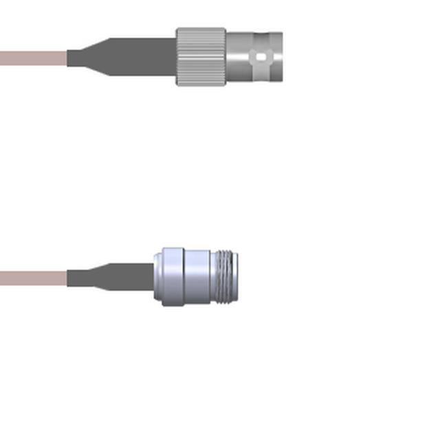 Q-0B024000H084i CBL ASSY BNC-N-TYP JACK RG142 7'