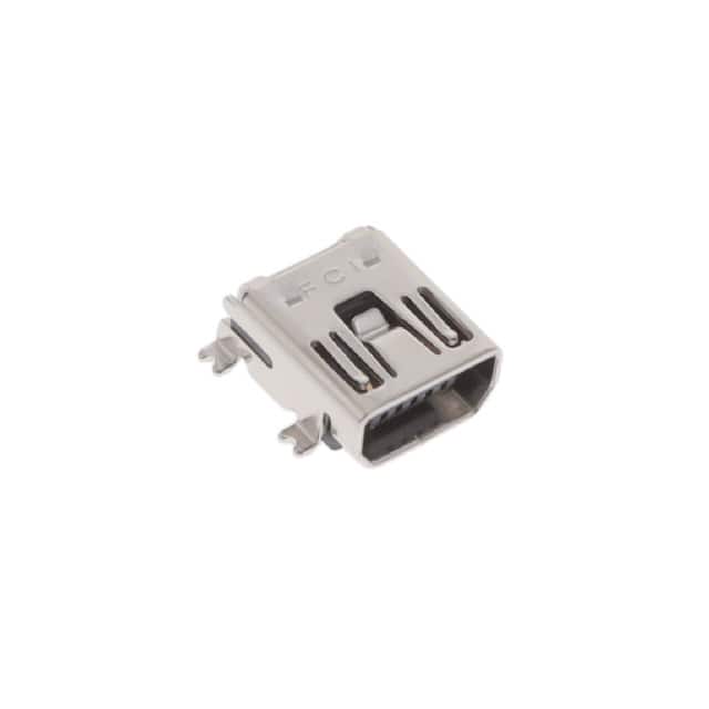 10033527-N3212LF MINI USB AB TYPE RECEPT