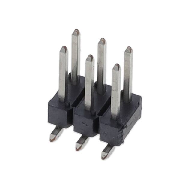 10125394-T0803ALF BS DR VT SMT HDR 2X3 TR