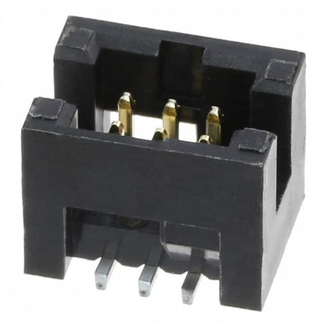 20021221-00006C4LF CONN HEADER SMD 6POS 1.27MM