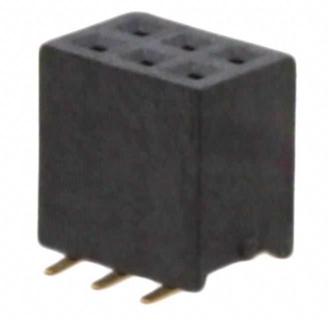 20021321-00006C4LF CONN RCPT 6POS 0.05 GOLD SMD