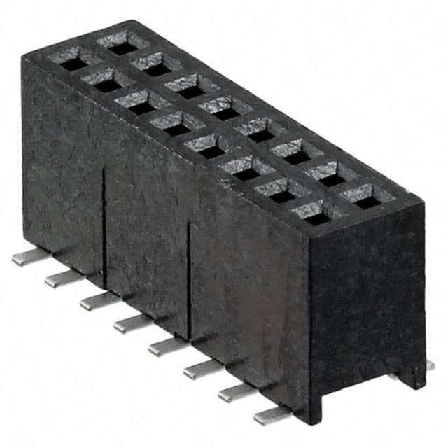20021321-00016C4LF CONN RCPT 16POS 0.05 GOLD SMD