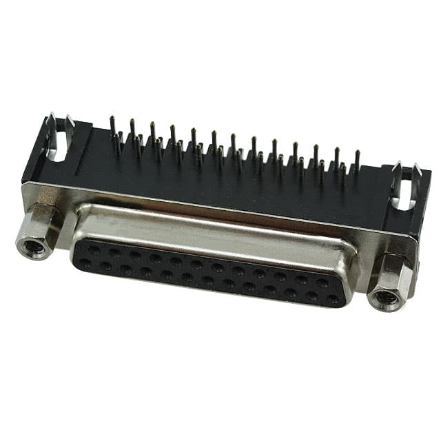 10090099-S254VLF CONN D-SUB RCPT 25POS R/A SLDR