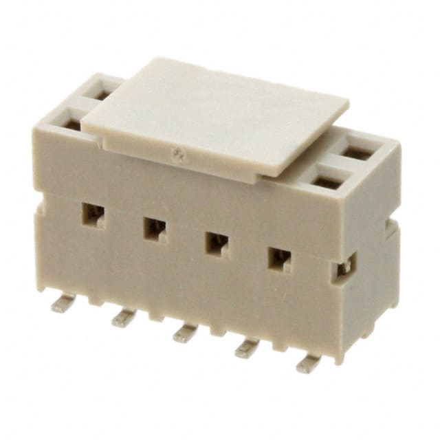 89898-305ALF CONN RCPT 10POS 0.1 GOLD SMD