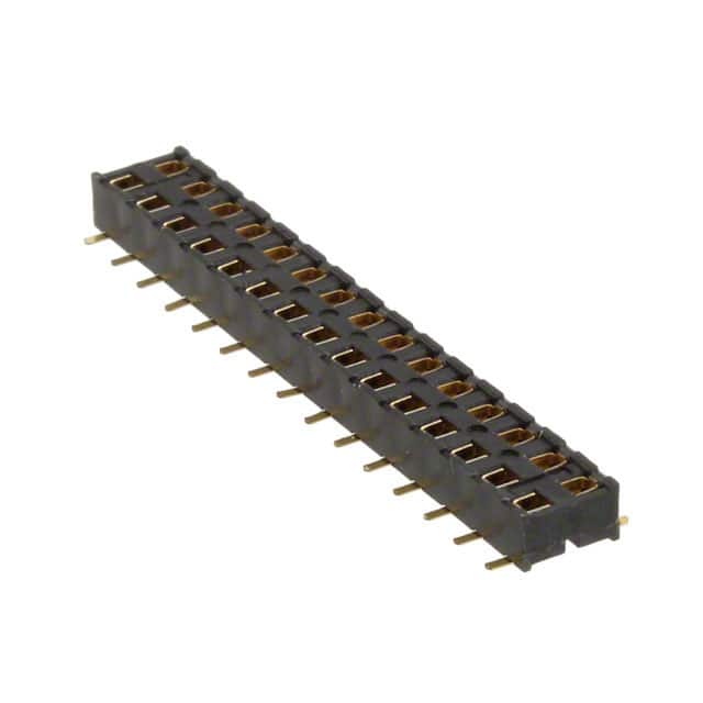 91596-130TRLF CONN RCPT 30POS 0.079 GOLD SMD