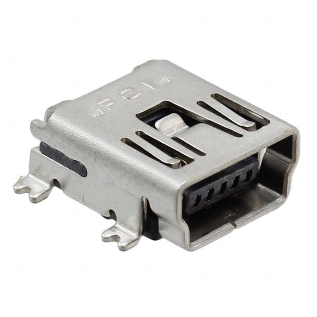 10033526-N3212LF CONN RCPT MINI USB B 5POS SMD RA