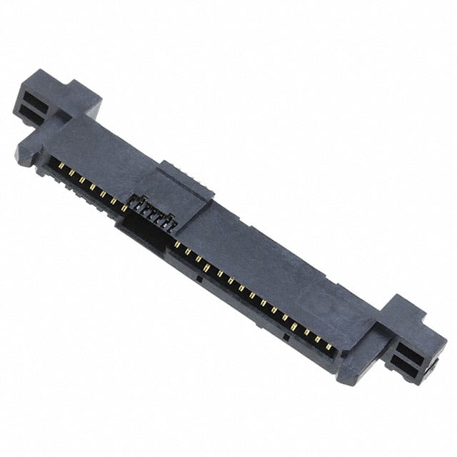 10124274-001TRLF CONN SAS RCPT 29POS SLD R/A SMD
