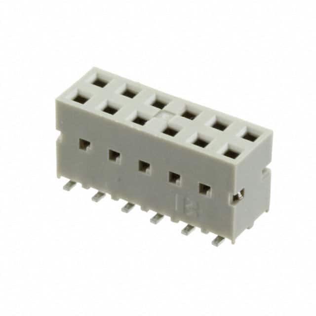 89898-306ALF CONN RCPT 12POS 0.1 GOLD SMD