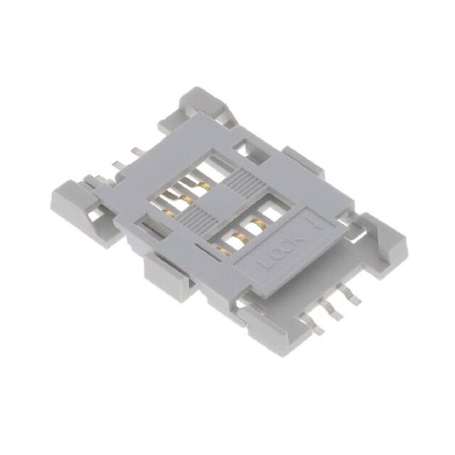 7112S0815X29LF CONN SIM/SAM CARD HINGED TYPE