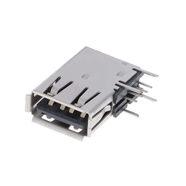 73725-1180RLF CONN RCPT USB2.0 TYPEA 4POS R/A