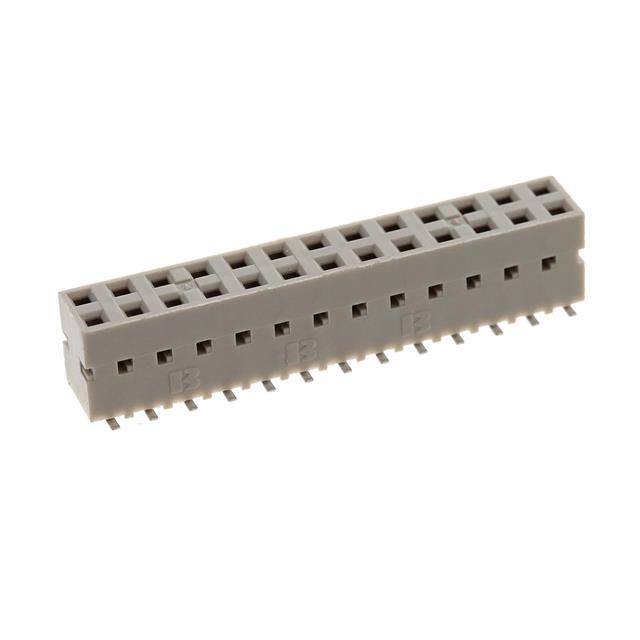 89898-313ALF CONN RCPT 26POS 0.1 GOLD SMD