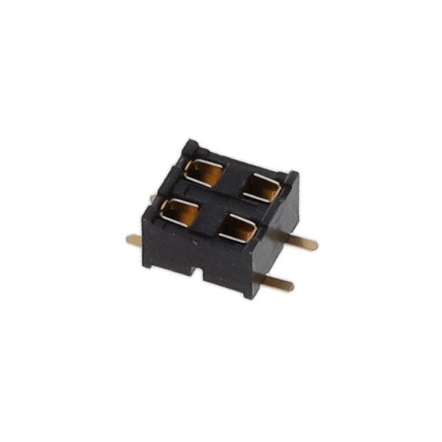 91596-004TRLF CONN RCPT 4POS 0.079 GOLD SMD