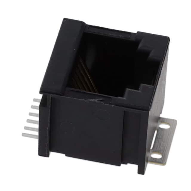 98432-511LF CONN MOD JACK 6P6C VERT UNSHLD