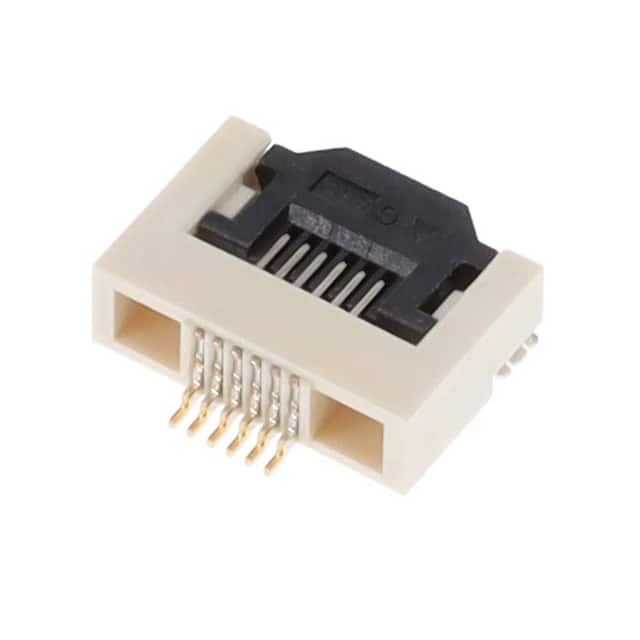 F31L-1A7H1-11006 CONN FFC BOTTOM 6POS 0.5MM R/A