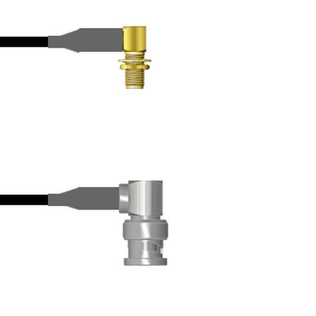 Q-2R00E0008024I SMA-RJB/BNC-RP RG58 24I