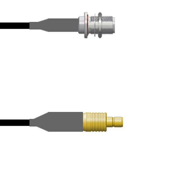Q-1X03P0008.25M CBL ASSY SMB-N JACK RG58 9.843"