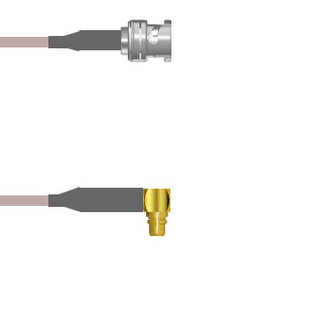 Q-0K01O000R001M CBL ASSY BNC-MMCX PL RG316 DB 1M