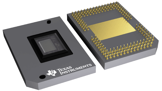 DLP3030AFYJQ1 The Texas Instruments DLP3030AFYJQ1 is an automotive 0.3-inch digital micromirror device. It operates within a temperature range of -40 to 105°C.