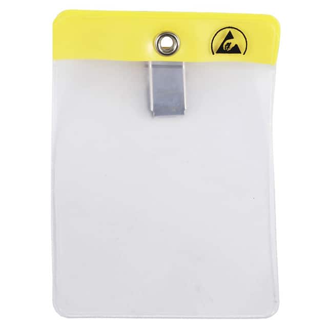 35010 ESD BADGE HOLDER CLIP-ON VERT