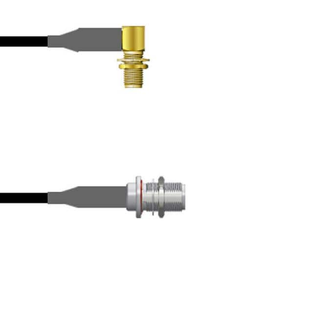 Q-2R01X0008.75M SMA-RJB/N-SJB RG58 0.75M