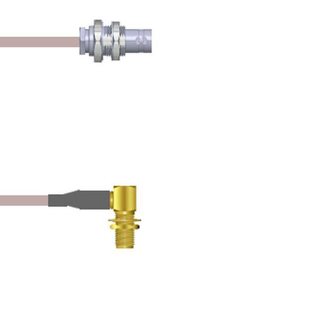 Q-0702Q000R009i CBL ASSY BNC-SMA JCK RG316 DB 9"
