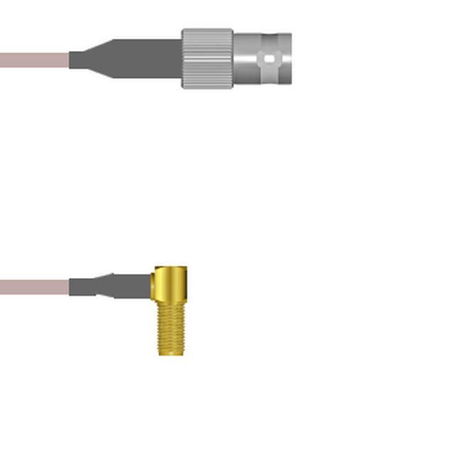 Q-0B02S000H002M CBL ASSY BNC-SMA JACK RG142 2M