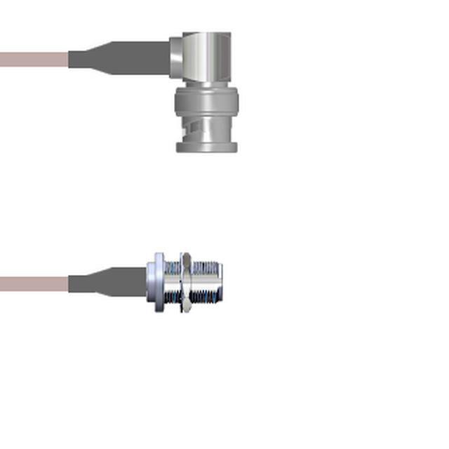 Q-0F025000H2.5M CBL ASSY BNC-N-TYPE RG142 2.5M