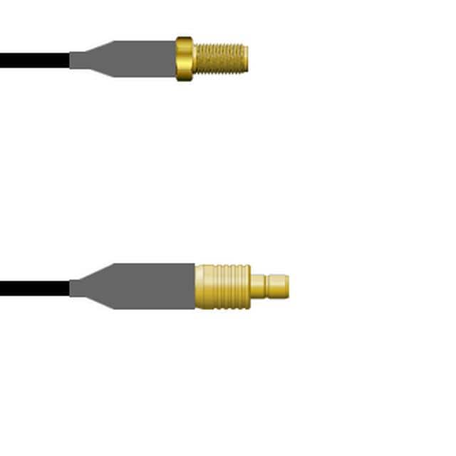 Q-2Z03P0008003M SMA-SJ/SMB-SJ RG58 3M