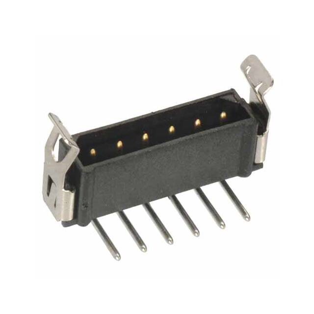 B5743-106-M-L-1 6 POS. MALE SIL HORIZONTAL THROU